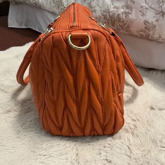 MMS Vegan Leather Satchel - Picture 3 of 6